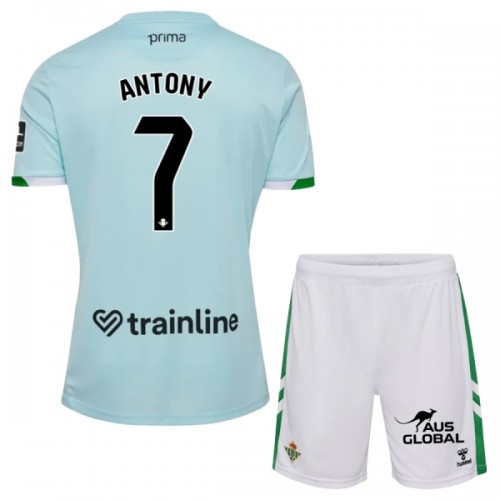 Original Trikotsatz Real Betis Antony 7 Auswärtstrikot 2025-26 Für Kinder Original Trikotsatz Real Betis Antony 7 Auswärtstrikot 2025-26 Für Kinder